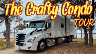 2019 FREIGHTLINER CASCADIA WITH A 120 INCH CUSTOM AA SLEEPER [upl. by Meras953]