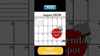 2023 Printable Monthly Calendars [upl. by Wenger]