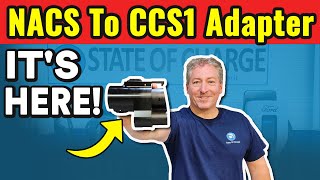 Tesla NACS To CCS1 Adapter Exclusive First Look [upl. by Feldman137]