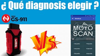 ¿ Qué diagnosis elegir  GS911 VS MOTOSCAN [upl. by Ikkim]