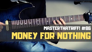 Money For Nothing by Dire Straits  Riff Guitar Lesson wTAB  MasterThatRiff 86 [upl. by Byrom]