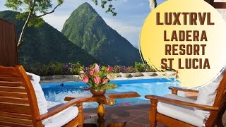 Unforgettable Stay at Ladera Resort Paradise Ridge Suite over looking St Lucias Pitons [upl. by Mandy886]