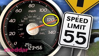 Why Cars Can Go Speeds They Can’t Legally Hit  Cheddar Explains [upl. by Annodahs]