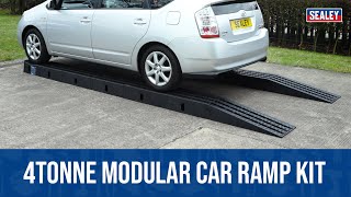 Sealey 4 Tonne Modular Car Ramp Kit  PRK01 [upl. by Fredia]