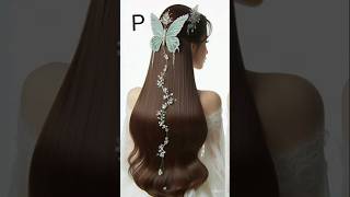 Your dream wedding hairstyle 💕according to your letter 💗✨ If they chose you for girls only [upl. by Maleen164]