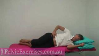 Lying Down Abdominal Exercises after a Hysterectomy [upl. by Atilrep554]