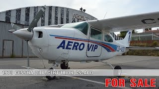 Cessna 210L Centurion CSAOD FOR SALE [upl. by Cerallua326]