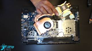 Laptop Gigabyte Sabre 17 3168NGW Disassembly Take Apart Drive Mobo CPU amp other parts Removal [upl. by Erdnad]