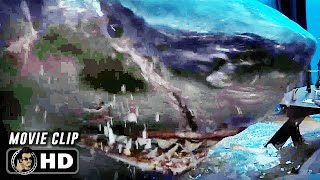 The Meg Proof Window Scene  MEG 2 THE TRENCH 2023 Megalodon Movie CLIP HD [upl. by Jarib]