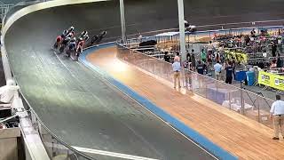 International Belgian Track Meeting 2024 Women’s Omnium Scratch Race [upl. by Anayia]