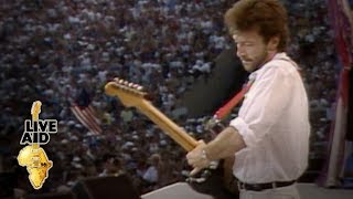 Eric Clapton  Layla Live Aid 1985 [upl. by Draper412]