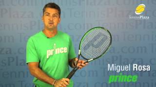 Prince Tour 95 Tennis Racquet Review  Tennis Plaza [upl. by Lynnworth]