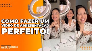 COMO FAZER UM VÍDEO PERFEITO DE APRESENTAÇÃO PARA ENTREVISTA DE EMPREGO [upl. by Aldas546]