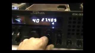 Connex Saturn CX33 SSB 10 Meter upgrade [upl. by Sapphera]