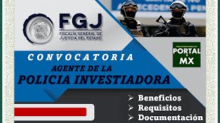 Convocatoria POLICIA INVESTIGADORA 20222023 ¡INTEGRATE Requisitos Beneficios Documentación [upl. by Kendell113]