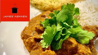 Butter chicken  en lækker kyllinge karry med både smør og fløde [upl. by Merle997]