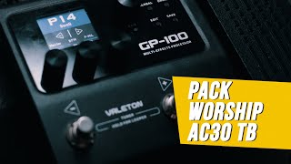 Pack Valeton GP100 Worship AC30 Emanuel Carlos [upl. by Camilla]