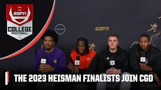 The 2023 Heisman Trophy finalists give a deep dive into their seasons on College GameDay 👏 [upl. by Aretse470]