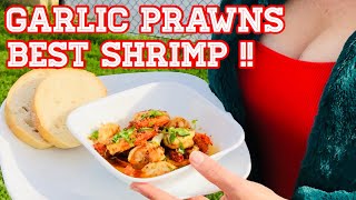 QUICK EASY GARLIC PRAWNS [upl. by Afinom]