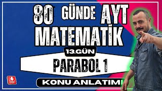 🟥Parabol 1  Parabol Grafiği Çizme ✅80 Günde AYT Matematik  AYT Matematik Konu Anlatımı💯 [upl. by Acsot]