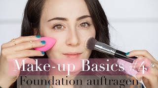 Foundation richtig auftragen I Methoden amp Arten I Makeup Basics 4 I Hatice Schmidt [upl. by Ellennej424]