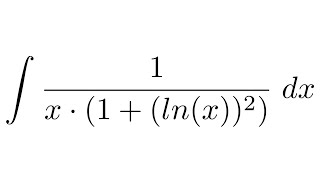 Integral of 1x1lnx2 substitution [upl. by Papp]