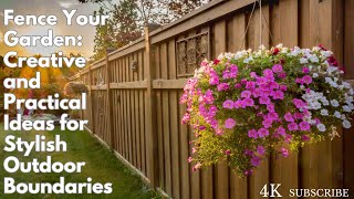 Fencing Your Garden Aesthetic and Functional Ideas to Elevate Your Outdoor Space [upl. by Amsaj213]