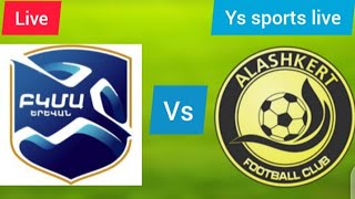 Live football match score bkma vs alashkert live armenian premier league [upl. by Llahsram965]