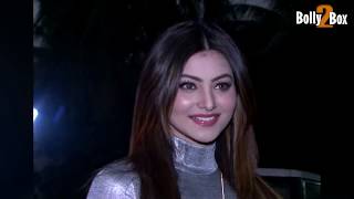 Urvashi Rautela in a Grey Pleated Skirt At Kaabils Special Screening  Bolly2box [upl. by Arnulfo]