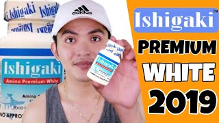 ISHIGAKI AMINO PREMIUM WHITE GLUTATHIONE REVIEW 2019 [upl. by Annovahs756]