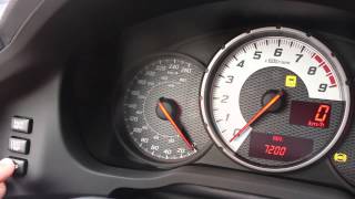 Scion FRS How to set the Shift Light amp Gear Indicator Display Settings BRZ GT86 [upl. by Nirda]