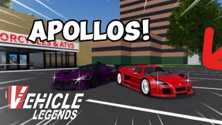 New Apollos Update In Vehicle Legends [upl. by Asina173]