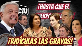 TREMENDO RIDÍCULO DE LAS GRAYAS AMLO presente en Guerrero para apoyar a damnificados Mochitl [upl. by Ahsinotna]