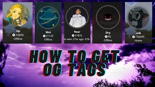 How To Get OG Gamertags [upl. by Roswell722]