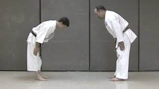 One Minute Bunkai Seisan Bunkai no Kata twoman form [upl. by Anesusa]