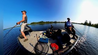 Fishing Lake Winyah Alpena Michigan [upl. by Jacynth]