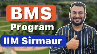 BMS program at IIM Sirmaur  Details about BMS program [upl. by Ellennad]