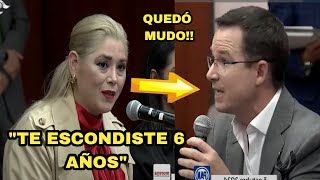 SE ACABÓ SENADORA DEL PUEBLO DESTR0ZA A RICARDO ANAYA Y LE DICE TR41D0R QUE HUYÓ 6 AÑOS DEL PAIS [upl. by Roze]