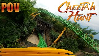 Front Seat Cheetah Hunt POV Busch Gardens Tampa [upl. by Thirza]