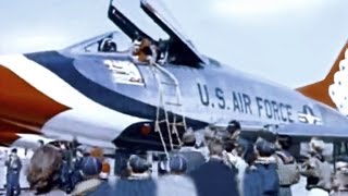 USAF Thunderbirds Aerobatic Team Promo Film  1958 [upl. by Goto]