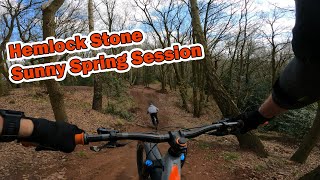 Hemlock Stone MTB  Sunny Spring Session [upl. by Ainesy309]