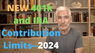 New 2024 401k and IRA Contribution Limits [upl. by Yeltnerb992]