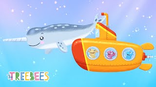 Narwhal Narwhal  The Treebees Kids Songs  Learning About Nature [upl. by Laehcor]