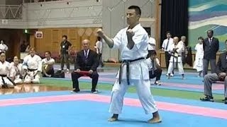 Masuda Norihiko August 2018 1st Okinawa International Tournament 第回 沖縄空手国際大会 Okinawa Karate Kaikan [upl. by Ecylla]