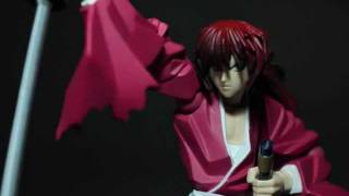 Toy Review Revoltech Yamaguchi Kenshin Himura [upl. by Kane]