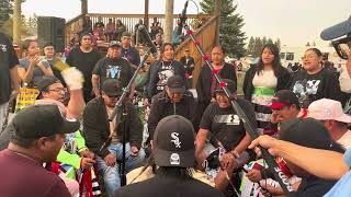 Krazy Creek  Sioux Valley Pow Wow 2024 6 pushup contest [upl. by Serafina]