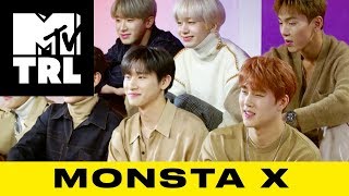 MONSTA X Answers Your Fan Questions  TRL [upl. by Preuss741]