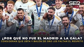 En el Real Madrid hablan de FALTA DE RESPECTO y ellos no van a respetar más al Balón de Oro [upl. by Thais]