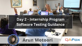 Day 2  Internship Program Software Testing Guidance [upl. by Ramedlav668]