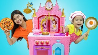 Suri Pretend Play wPrincess Kitchen Play Set [upl. by Doroteya]